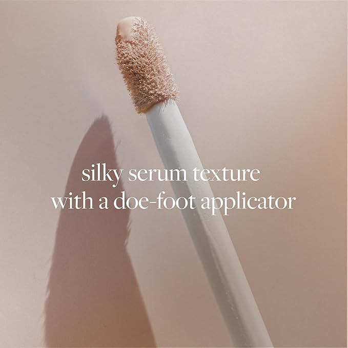 FLOWER BEAUTY By Drew Barrymore Get Real Serum Concealer - Brightens Skin + Blurs Blemishes - Hydrating Serum- Light-Velvo Beauty