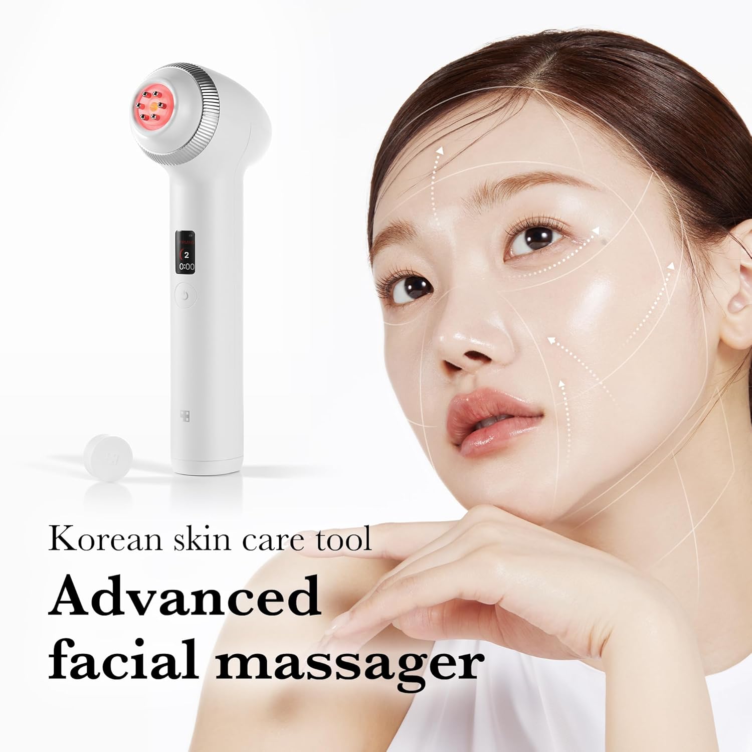 Medicube Age-R Ultra Tune 40.68 | High-tech 2 in 1 skin care tool - Skin elasticity, Line care, Radiance, Korean facial tools-Velvo Beauty