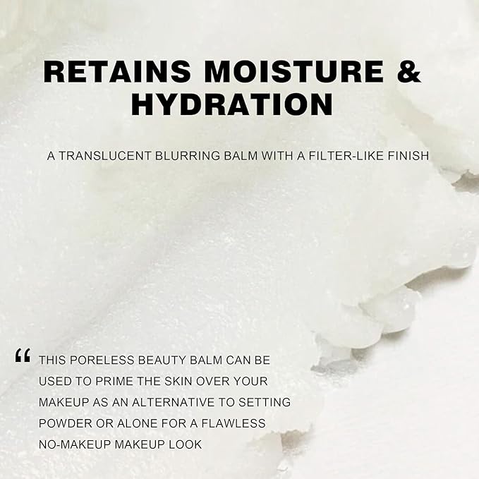 Beauty Poreless Setting Powder, Two Color Cream Translucent Lightweight Oil Control No Sebum Loose Face Powder,Waterproof&Long-Lasting Natural Matte Primer,Makes Skin Downy-Velvo Beauty