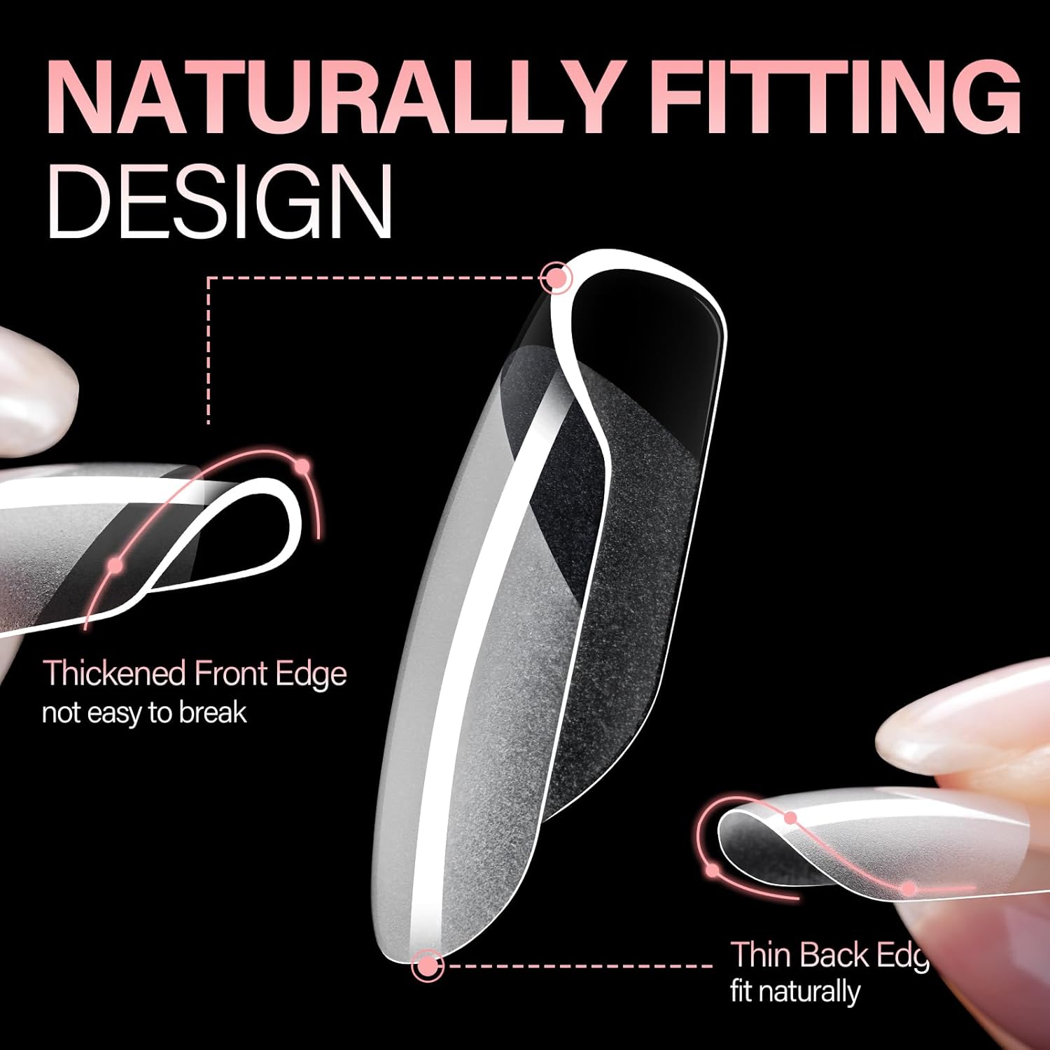 AILLSA Extra Short Square Nail Tips - 450pcs Thickened Pre-filed False Nail Tips Half Matte Nails Tips, Fake Nails for Gift-Velvo Beauty