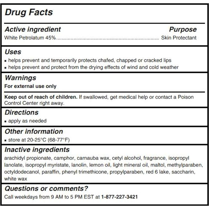 Chapstick Lip Balm-Classic Strawberry 3 Pack-Velvo Beauty