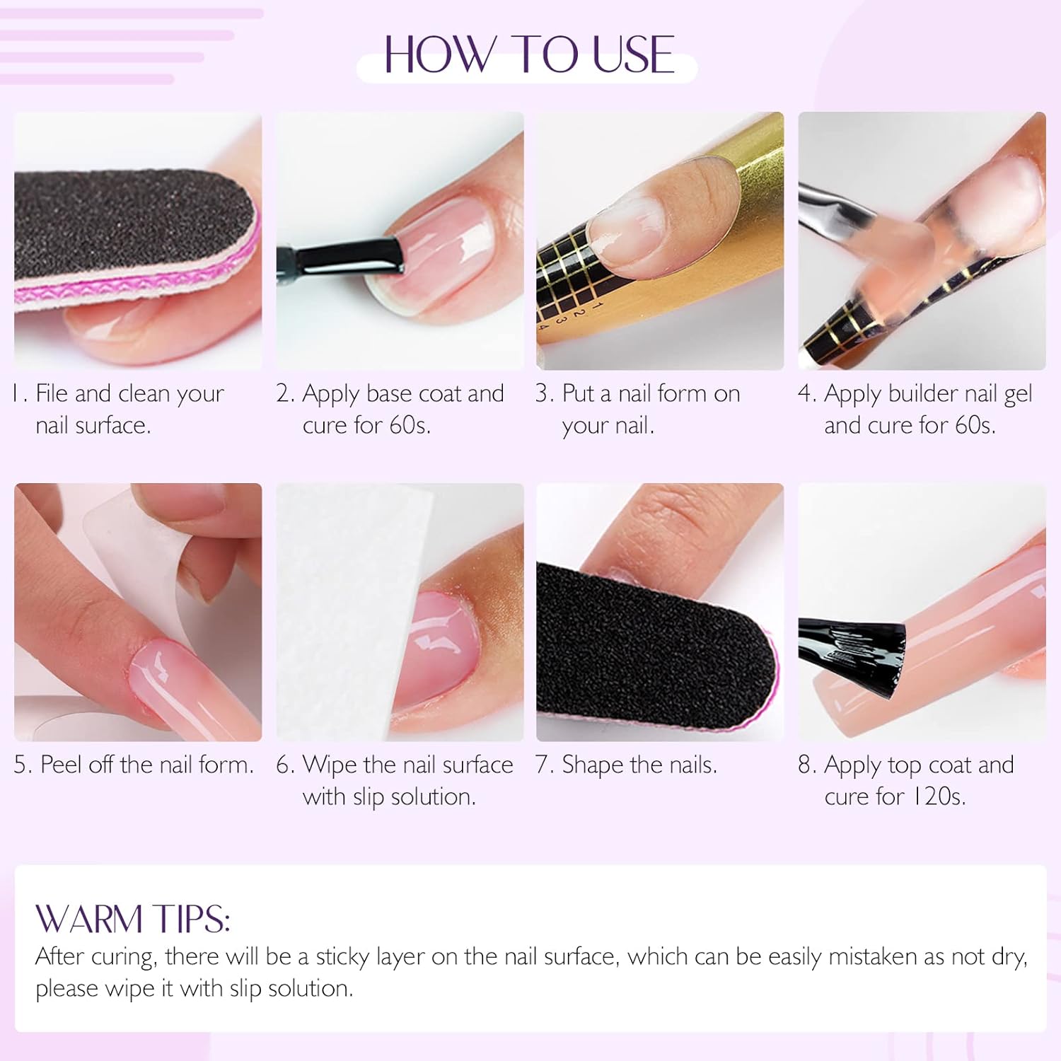 SAVILAND 100 g Builder Nail Gel U V - 3.5 oz Nude Color Hard Gel for Nails High-Capacity for Nail Extension Enhancement Strengthen U V Gel LED Repair Carving DIY Nail Art Manicure Set-Velvo Beauty