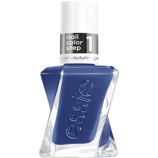 essie gel couture, Long-Lasting Nail Polish, Vegan, Be Dazzled, Blue, Statement Peace, 0.46 fl oz-Velvo Beauty