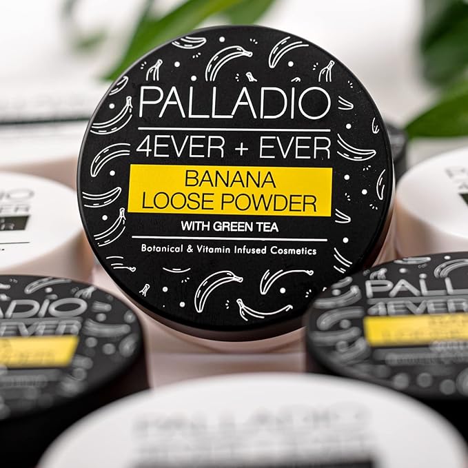 Palladio 4 Ever+Ever Mattifying Loose Setting Powder (Banana Powder)-Velvo Beauty