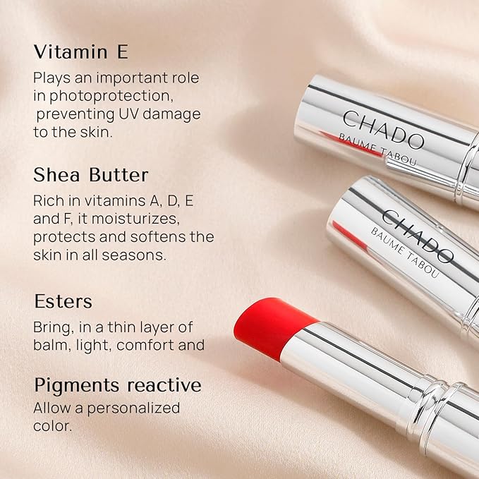 Cosmetics Baume Tabou Tinted Lip Balm, Red-Velvo Beauty