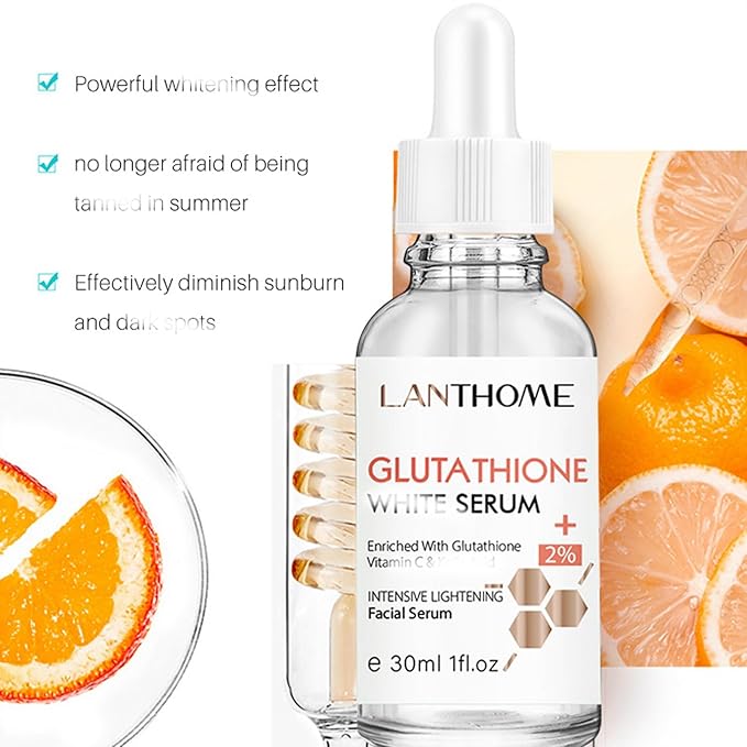 Glutathione Skincare Set, Complete Skin Care Routine Includes Glutathione Cream, Toner, Face Wash & Glutathione Face Serum, Anti-Aging Skincare Set For Women, Tight, Anti-Aging, Radiant-Velvo Beauty