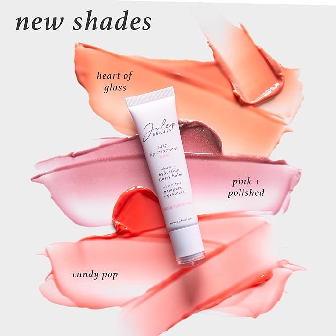 Julep 24/7 Lip Treatment – Hydrating & Glossy Lip Balm and Lip Sleeping Mask with Shea Butter – Moisturize, Protect & Soothe – Vegan & Cruelty-Free - Candy Pop-Velvo Beauty