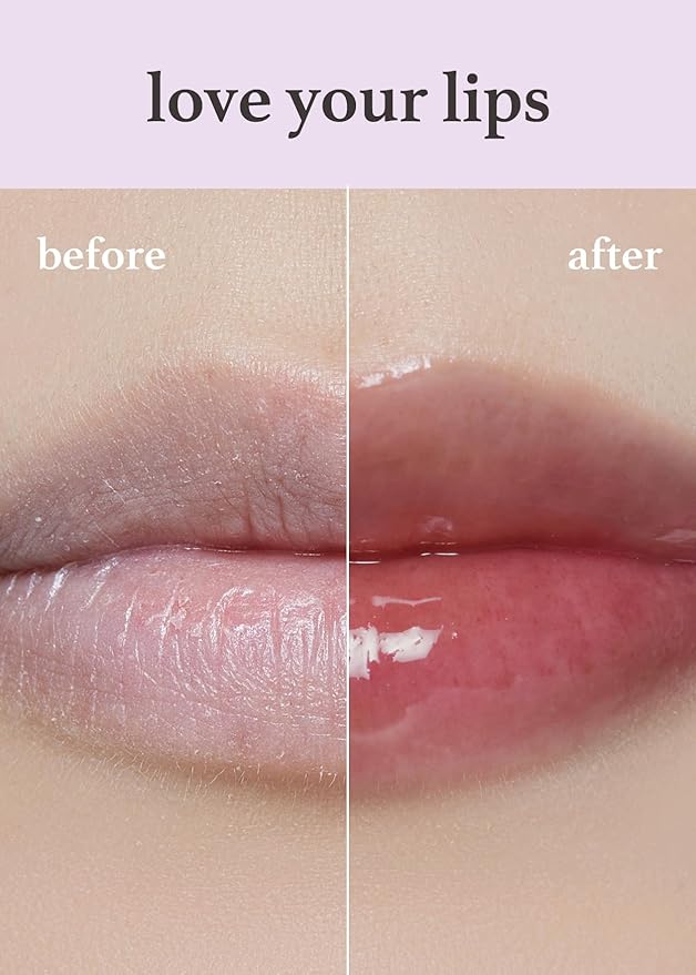 NOONI Korean Vegan Lip Oil - Applefig, 0.12 Fl Oz + Korean Lip Oil - Applecherry, 0.12 Fl Oz Bundle-Velvo Beauty