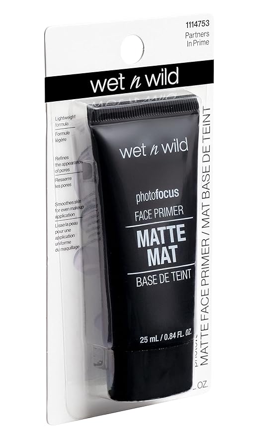 wet n wild Face Primer Photo Focus Matte Face Primer Clear Partners in Prime-Velvo Beauty