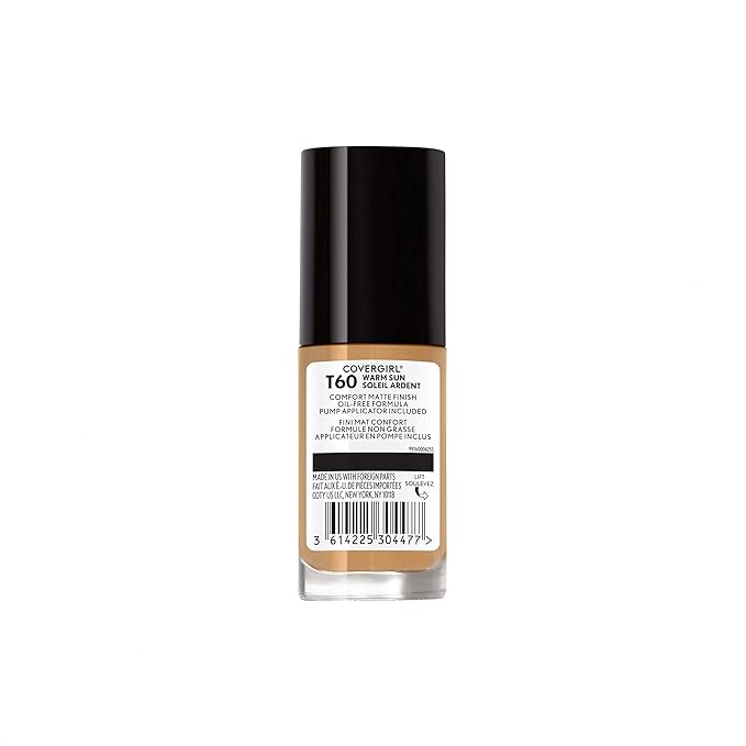 COVERGIRL TruBlend Matte Made Liquid Foundation, Warm Sun (Pack of 4)-Velvo Beauty