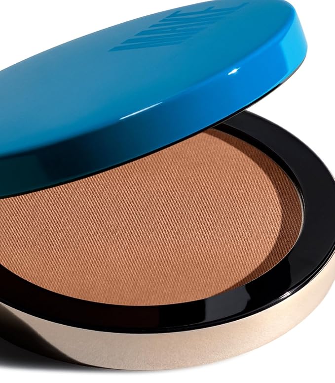 MAKE Beauty Skin Mimetic Microsuede Bronzer Powder - Matte Bronzing Powder Contour, Buildable Formula, Non Comedogenic, Long Lasting Color. Shade - Aura for Light to Medium Skin-Velvo Beauty