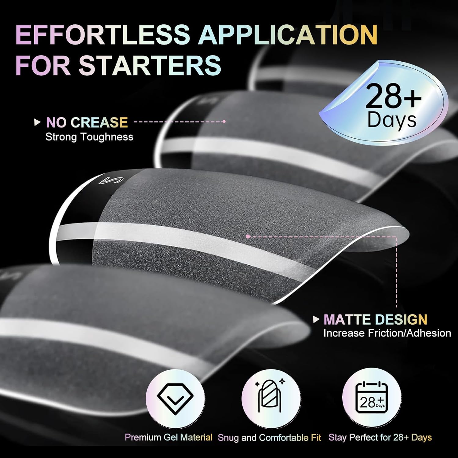 Short Nail Tips Extra Short Square Soft Gel Nail Tips 240Pcs Fake Nails Pre-Shaped Half Matte Acrylic Full Cover Clear Pre Etched Nails for Nail Extension Manicure Home DIY Salon 12 Sizes Gelly Tips-Velvo Beauty