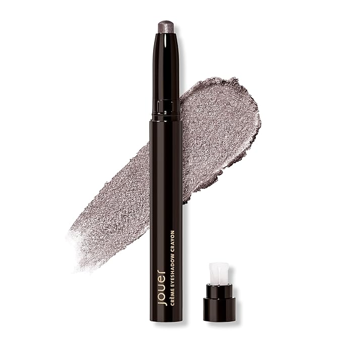 Jouer Crème Eyeshadow Crayon | Men & Women | Built-In Sharpener | Dermatologist Tested | Waterproof, Fast Drying & Crease Resistant Formula-Velvo Beauty