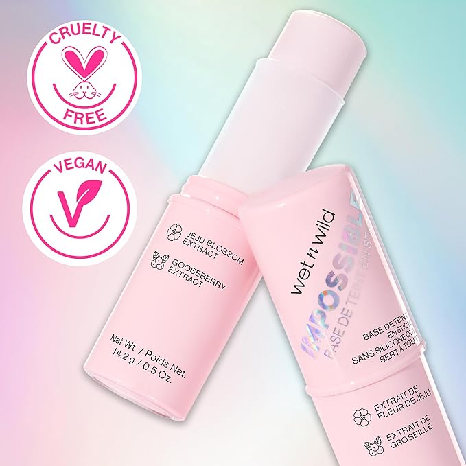 wet n wild Impossible Primer Stick, Enriched with Gooseberry & Jeju Blossom for a Brightening Durable Makeup Base, Vegan & Cruelty-Free-Velvo Beauty