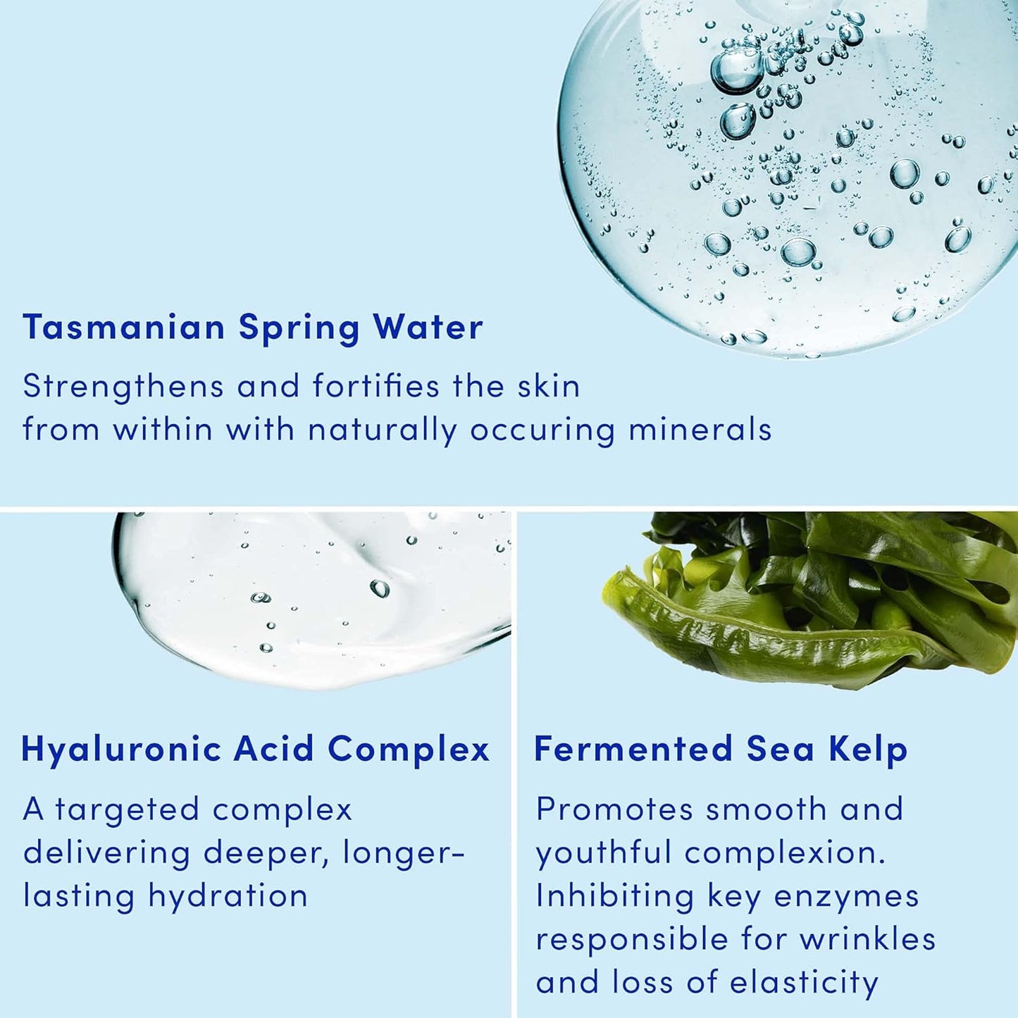 Sand & Sky Tasmanian Spring Water Hydrating Serum with Hyaluronic Acid & Probiotics - Fine Line Reducing Face Serum, Plumps Skin & Smooths Wrinkles, 1 fl oz-Velvo Beauty