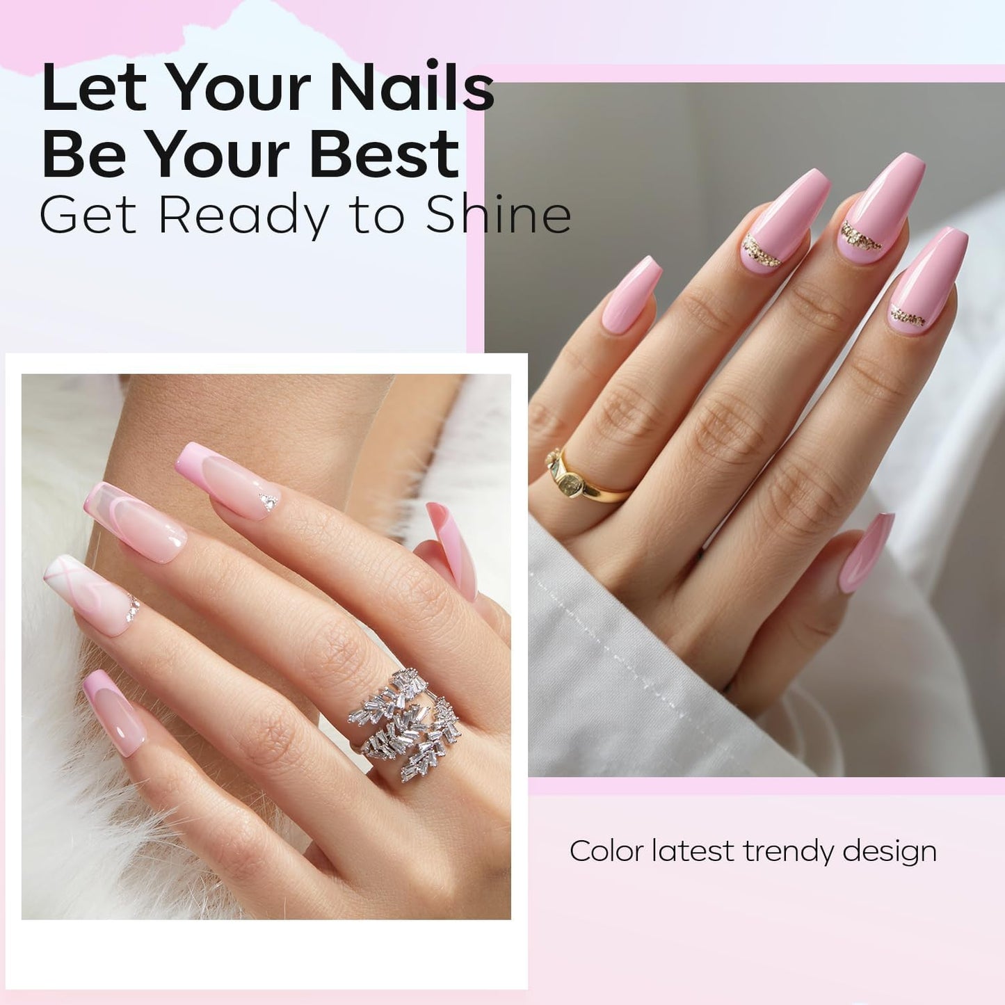 modelones Natural Pink Nail Polish, 15 ml Baby Pink Quick Dry Nail Lacquer Strengthener Long Last Shine Fingernail Toe Nail Art DIY Home Travel Manicure Gift for Women Girls 0.5 Fl Oz-Velvo Beauty