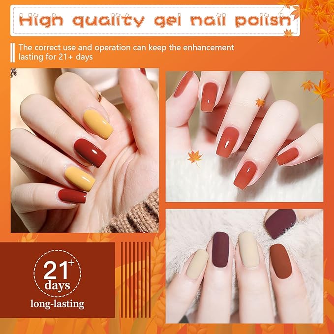 JODSONE 36 Pcs Gel Nail Polish Kit with U V Light of 32 Color Gel Polish Nail Collections Base and Top Glitter Coat Manicure Tools-Velvo Beauty