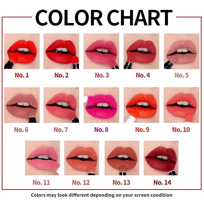 PASSIONCAT Long Lasting Lip Stain for Lips and Cheek Tint | High Pigment Color | lightweight Matte Finish | Weightless | Full Coverage | Twist Velvet Tint #12 (No.12)-Velvo Beauty