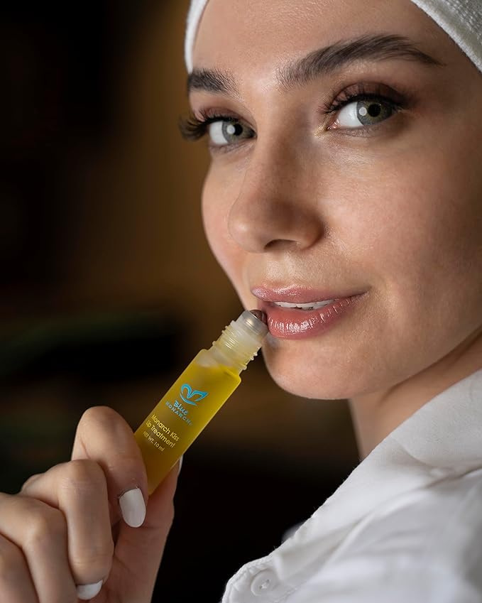 Monarch Kiss Lip Treatment | Ultra-nourishing Lip Treatment Protects Lips Overnight, Removes Dry Flakes And Improves Dry Lips. For All Skin Types. (10ml)-Velvo Beauty