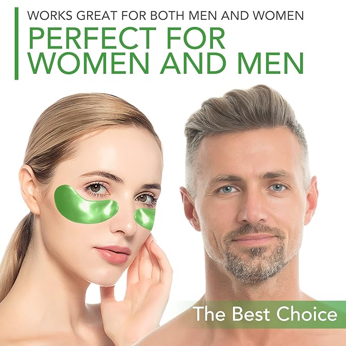 Aloe Veoe Eye Patches,Hydrogel Under Eye Masks for Dark Circles,Anti Wrinkle Treatment,Under Eye Gel Pads,Eye Mask for Puffy Eyes, Skincare,Hydrating | 60 Pieces/30 Pairs-Velvo Beauty