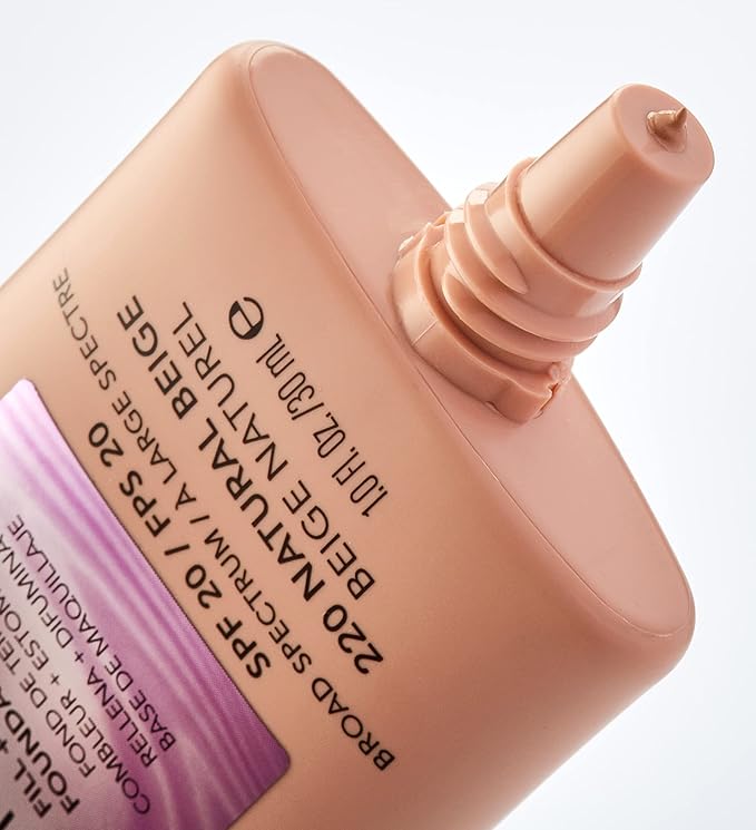 Youth Fx Fill + Blur Foundation 220Natural Beige Spf20 30Ml-Velvo Beauty