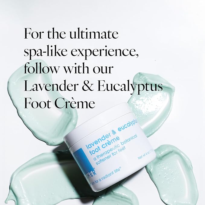 LATHER Foot Scrub with Pumice Stone - Gentle Exfoliating Foaming Foot Scrub for Skin - Cracked Heel Repair for Smooth, Soft Feet - Pedicure Foot Spa | 4 Oz-Velvo Beauty