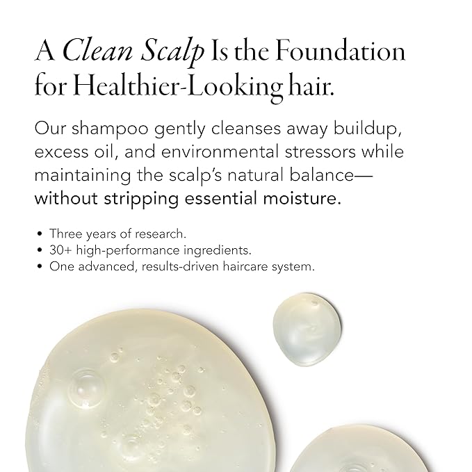 Caldera + Lab The Shampoo | Men’s Shampoo for Healthy Hair, Sulfate-Free Daily Cleanser, Dermatologically Tested - All Hair Types-Velvo Beauty