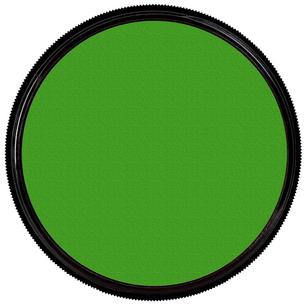 Mehron Makeup StarBlend Cake Makeup | Wet/Dry Pressed Powder | Powder Foundation | Green Face Paint & Body Paint 2 oz (56g)-Velvo Beauty