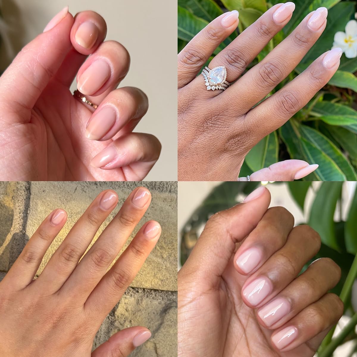 Olive & June Gel Polish | UV LED Nail Lamp Needed | Long Lasting Formula | Up to 21 Days of Wear | Damage-Free Removal | Salon-Quality Manicure at Home | The Queen Takes Her Tea with Milk Sheer Mauve-Velvo Beauty