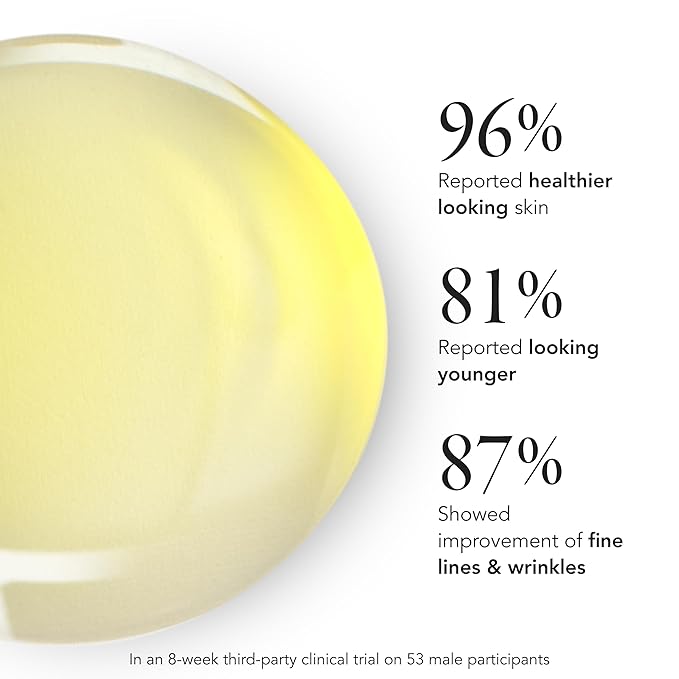 Caldera + Lab The Good | Men's Organic Moisturizing Face Serum for Dry, Sensitive, & Normal Skin – Vegan, Natural & Antioxidant Packed Skincare Facial Oil-Velvo Beauty