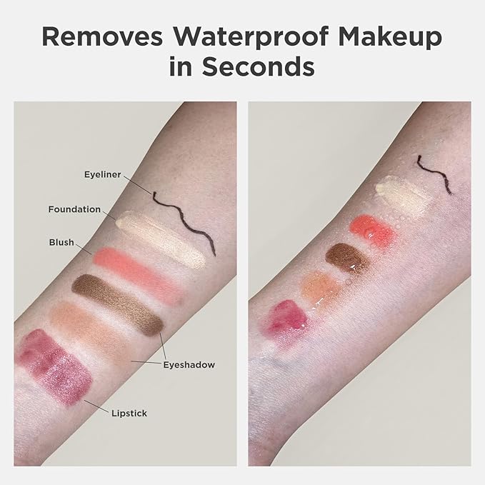 BIOCHEM Bi-Phase Eye & Lip Heavy Makeup Remover, Waterproof Mascara Remover, Gentle Cleanser liquid for Makeup with Natural Ingredients for Sensitive, Normal Skin Types (4.06 fl. oz / 120 ml)-Velvo Beauty