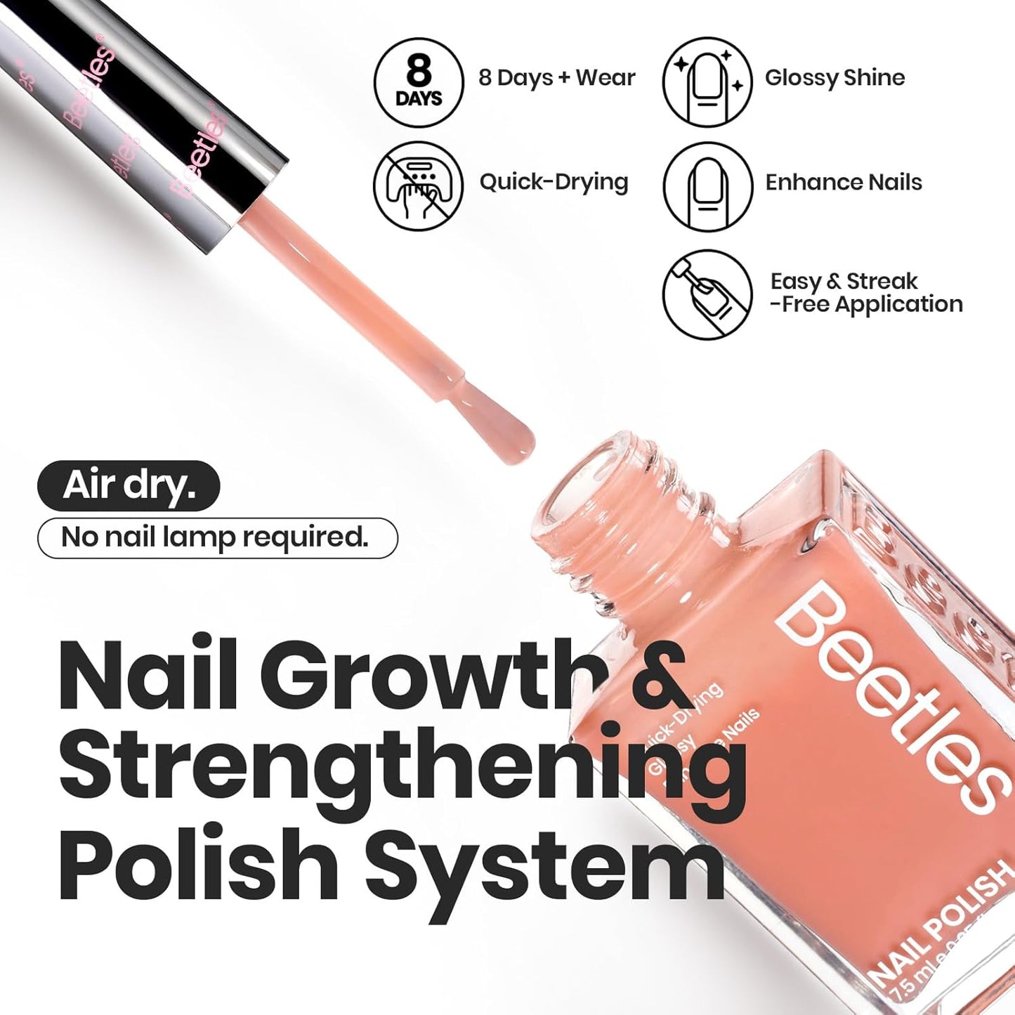 Bettles Jelly Nail Polish Set - Twilight Nude 6 Colors Quick Dry Nail Polish Kit Sheer Nude Pink Brown Regular Neutral Colors Nail Lacquer DIY Manicure Art Salon Fall Gift for Women-Velvo Beauty