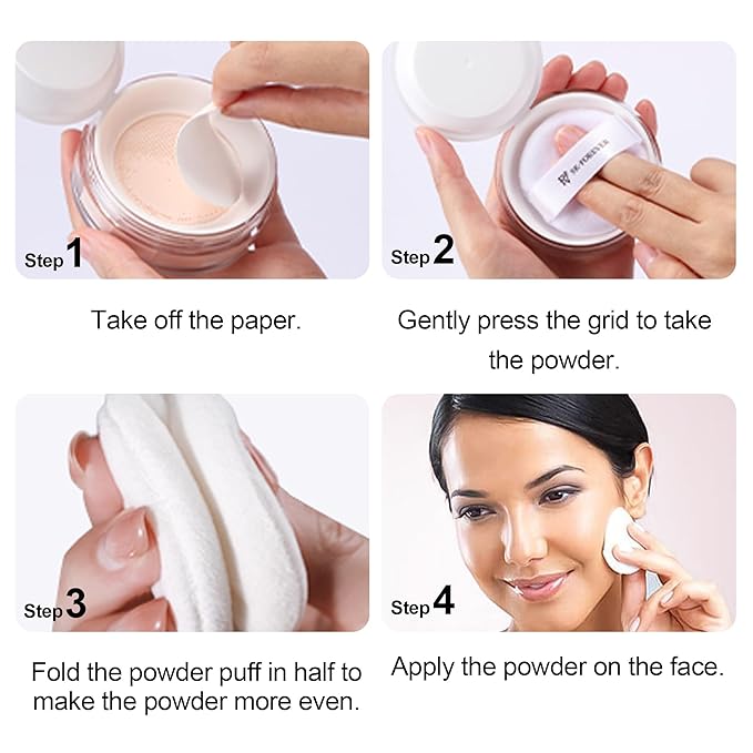 FV Translucent Powder Setting Powder, Oil-control & Long Lasting Loose Face Powder, Waterproof, Lightweight & Blurring Pores Finishing Powder, Talc-free Baking Powder Makeup, Translucent-Velvo Beauty
