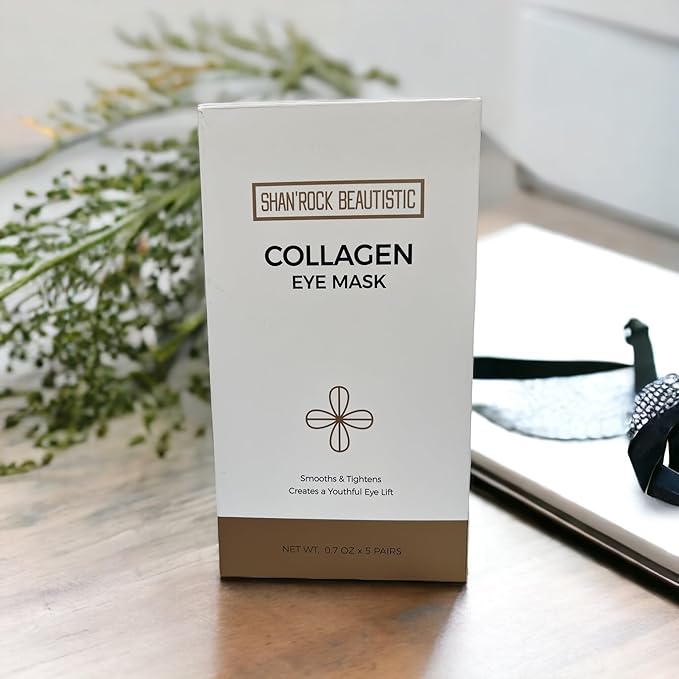 5pc Luxury Collagen Eye Mask/Anti-Wrinkle Hydrating Eye Mask/Anit-Aging Moisturizing Eye Mask-Velvo Beauty