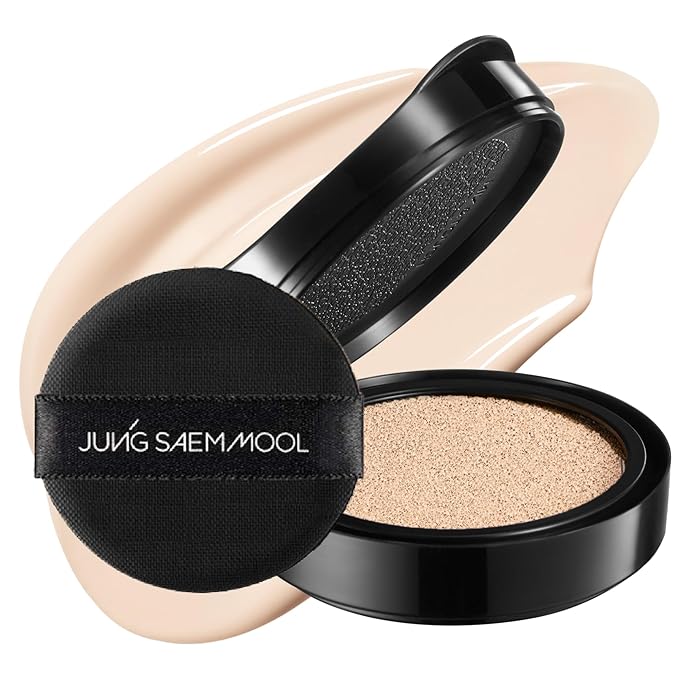 [JUNGSAEMMOOL OFFICIAL] Essential Skin Nuder Cushion (Fair) | Refill | Natural Finish | Buildable Coverage | Makeup Artist Brand-Velvo Beauty