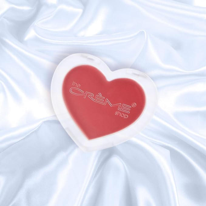 The Creme Shop Crème Blush Balm: Dewy Color Perfection with Aloe Vera. Buildable, Long-lasting, Easily Blendable for Naturally Rosy Cheeks. Embrace the Glow – LoveStruck-Velvo Beauty