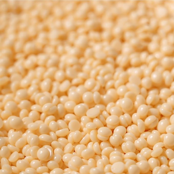 KoluaWax Hard Wax Beads for Hair Removal – Coarse Hair Formula – Face, Brazilian, Underarms, Back Chest, Bikini Waxing – Coconut Colada, 1lb Refill for Wax Warmers & 10 Large Applicator Sticks-Velvo Beauty