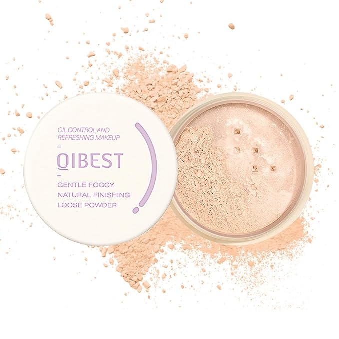 Setting Powder Loose Face Powder Lightweight Soft Smooth Brighten Minimizes Pores Long Lasting Oil Control Loose Powder Makeup For Matte Flawless Finish 00#Prism-Velvo Beauty