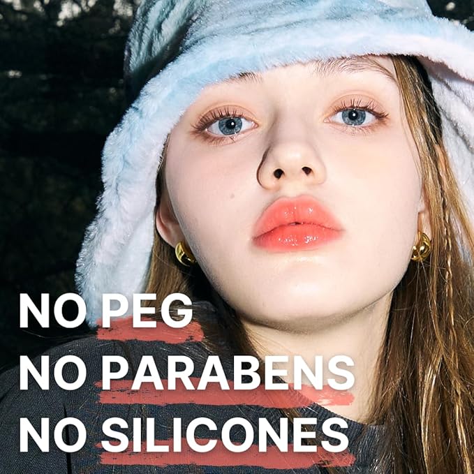 AOU GLOWY TINT BALM Tinted Lip Balm with Natural Gloss Instant Hydration for Chapped Lips 0.12Oz (02 Persimmon Balm)-Velvo Beauty