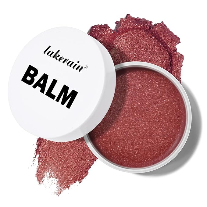 KYDA Miracle Glow Balm, Glow Tinted Blush Balm, Multiuse Face Balm for Cheek Lips Eyes, Hydrating Cream Blush, Blendable Lightweight, Shimmer Blusher, Earth Rose, 1.76 oz-Velvo Beauty