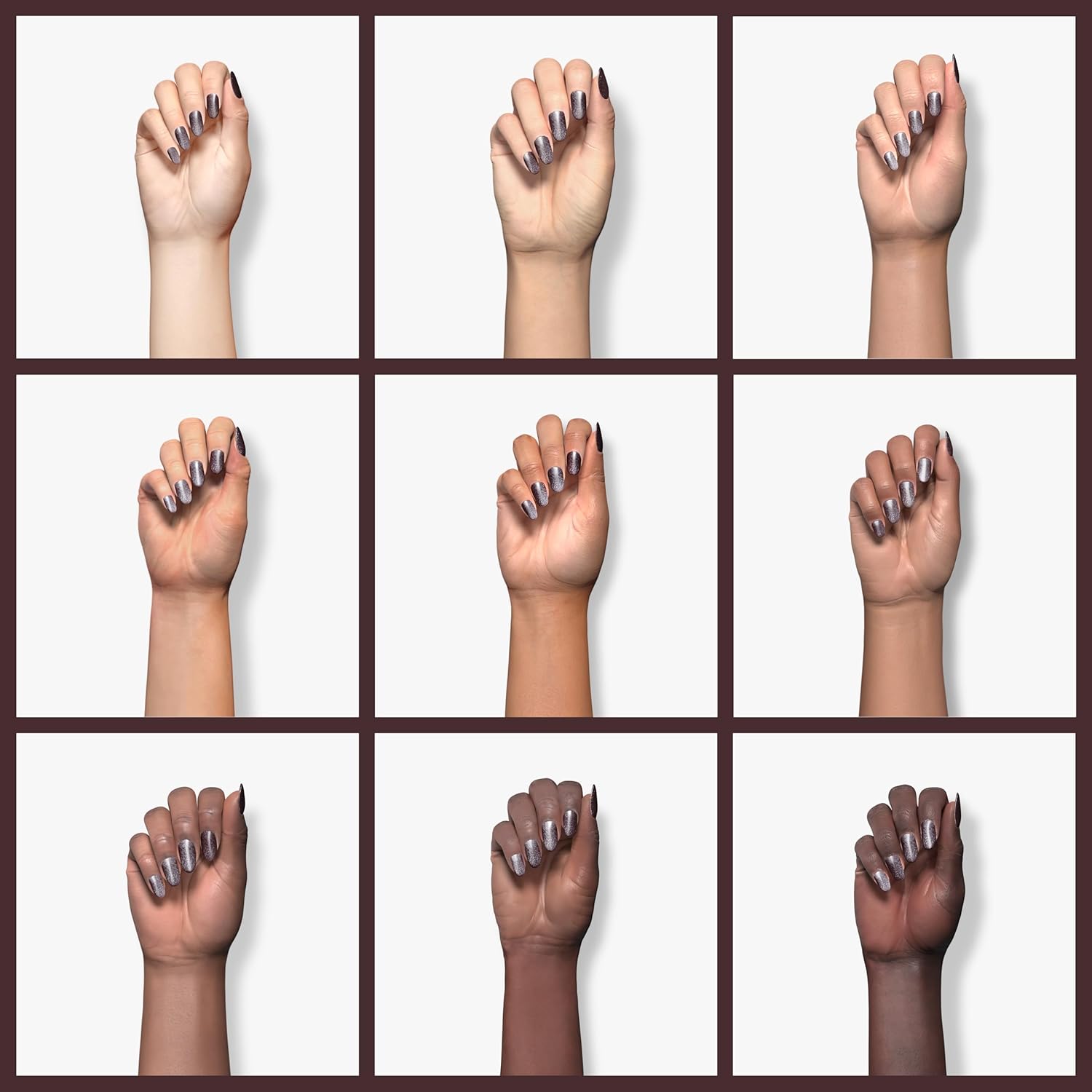 Beetles Brown Glitter Gel Nail Polish, 15ml Fall Chocolate Brown Jazz Club Soak Off Gel Polish Nail Art Manicure Salon DIY Gift for Women-Velvo Beauty