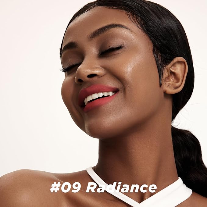 ITY Velvet Matte Finish Lip Stain-Mousse Textured Lip Clay, Conceals Lip Lines, Rich Pigment Lip Tint Lipsticks,2 Pack, 0.14 oz (4g) in Ruby, Radiance-Velvo Beauty