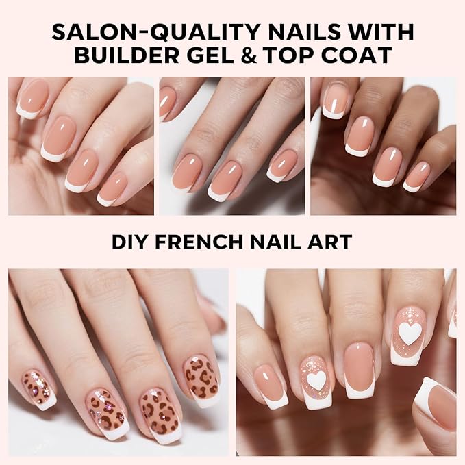 modelones French Tip Press on Nails, 150Pcs Extra Short Square Fake Nails with Nail Box, Deep Nude Gel Nail Tips for Women, Soft Glue-On Nails for Natural Salon Look, DIY Nail Art (15 Sizes)-Velvo Beauty