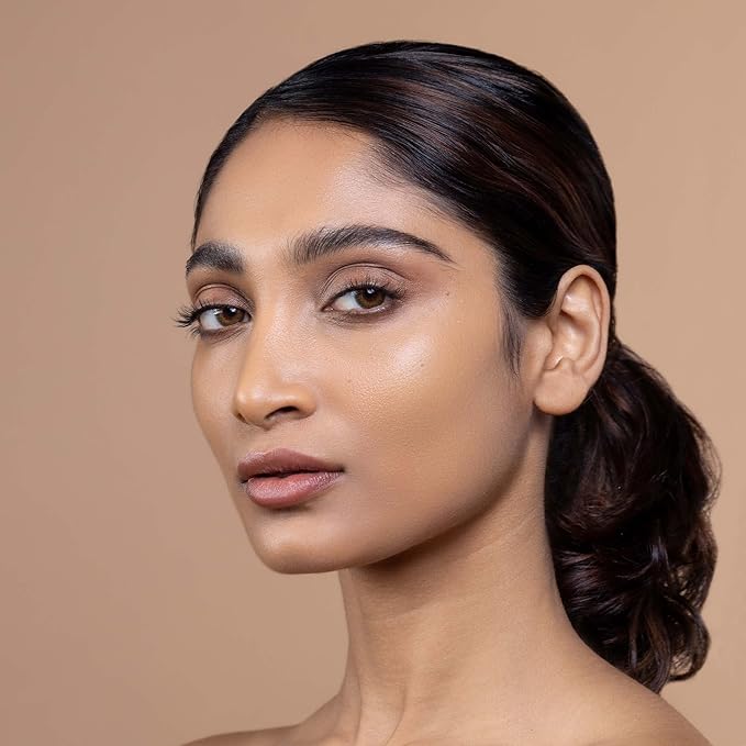 OFIR Skin Satin Medium Coverage Foundation | Vegan | Blue Light Protection | Non-Creasing | 1 FL OZ | (Cumin - Medium Cool Warm)-Velvo Beauty