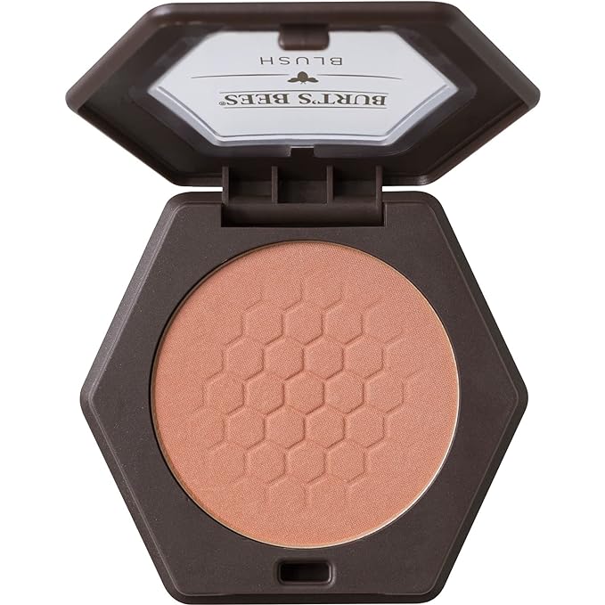 Burt’s Bees 100% Natural Blush with Vitamin E, Bare Peach - 0.19 Ounce-Velvo Beauty