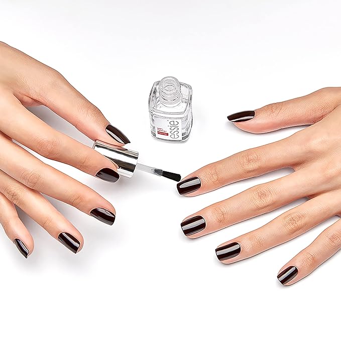 essie Nail Care, 8-Free Vegan, Gel Setter Top Coat, gel-like finish nail polish, 0.46 fl oz-Velvo Beauty