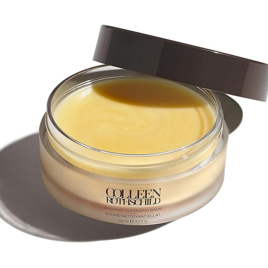 COLLEEN ROTHSCHILD Radiant Cleansing Balm | Deeply Cleanses, Soothes & Removes Makeup & Impurities | Restores Luminosity | Calms & Decongests | Combats Dehydration (3.3 fl oz)-Velvo Beauty