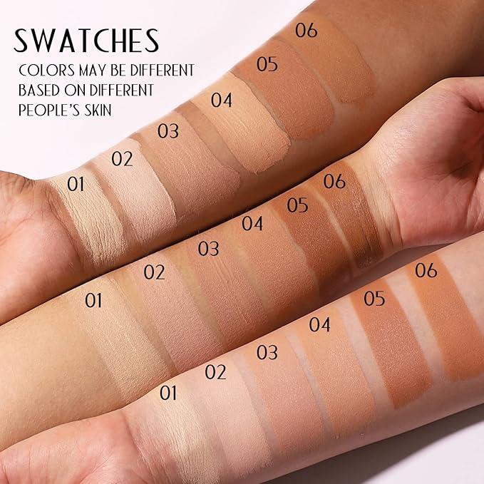 YOUNG VISION Full Coverage Longwear Foundation, Matte Finish, Waterproof, Poreless Liquid Foundation Makeup, Base de Maquillaje Alta Cobertura, 1 fl.oz-Velvo Beauty