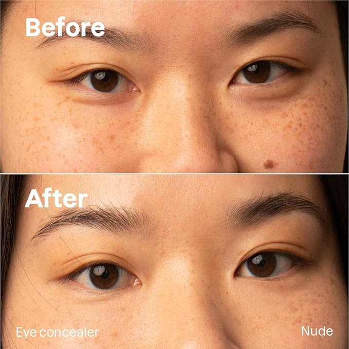 ATTITUDE Oceanly Light Coverage Under Eye Concealer Stick, Titanium Dioxide-Free, EWG Verified, Plastic-Free, Vegan & Cruelty-free Makeup, Nude, 0.2 Ounces-Velvo Beauty