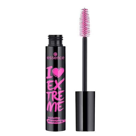 essence | I Love Extreme Volume Mascara (Pack of 1) | Flake Free, Intense & Dramatic Volume | Vegan & Cruelty Free
